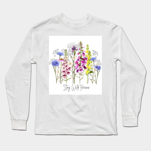 Stay wild forever Long Sleeve T-Shirt by Leamini20